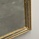 Gilt faux-bamboo wall mirror, Italy, 1970s.