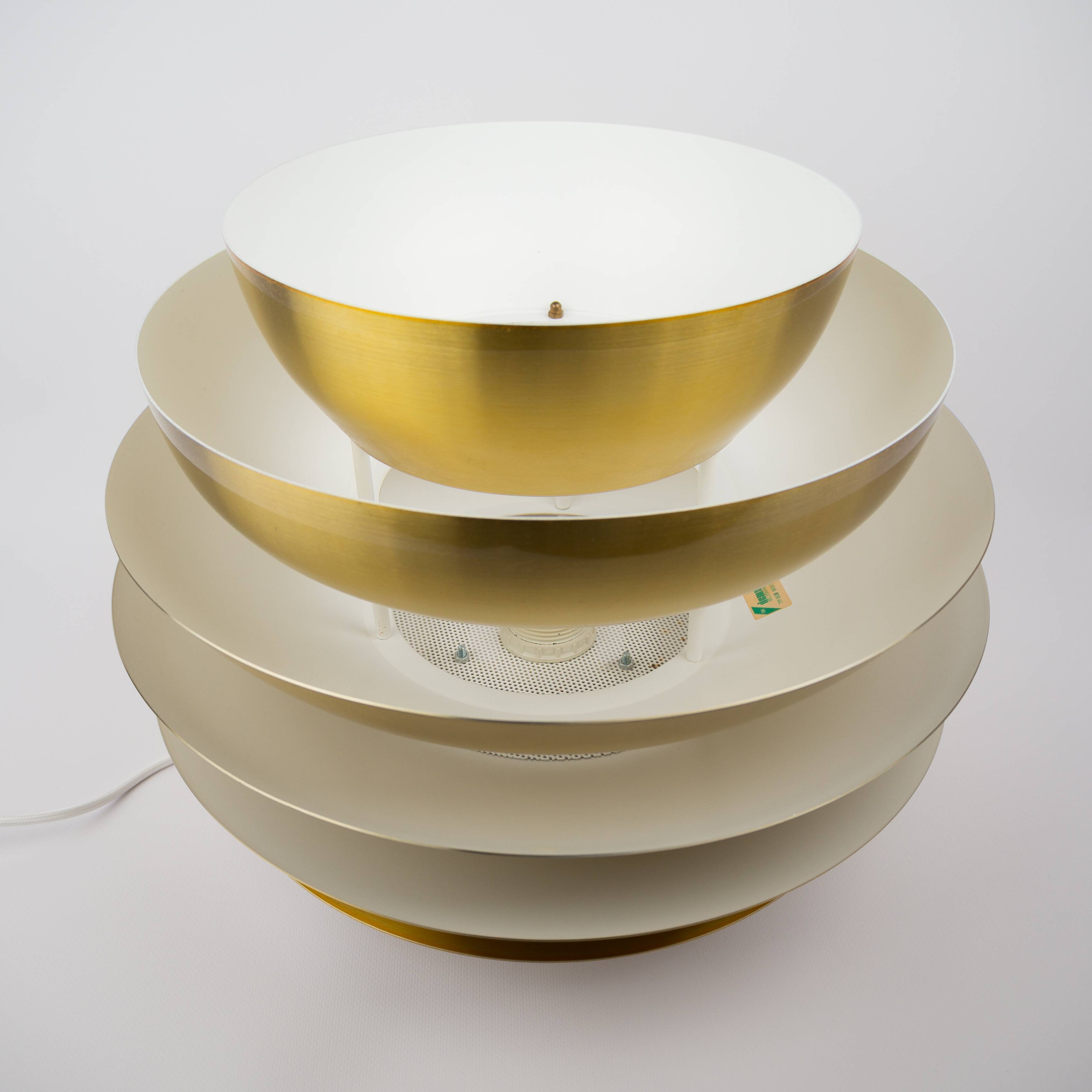 Suspension vintage danoise Barcelona par Bent Karlby, Dema, années 1970