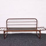 Canapé Bauhaus en acier tubulaire peint à la main par Franz Singer, années 1920 - Metz & Co