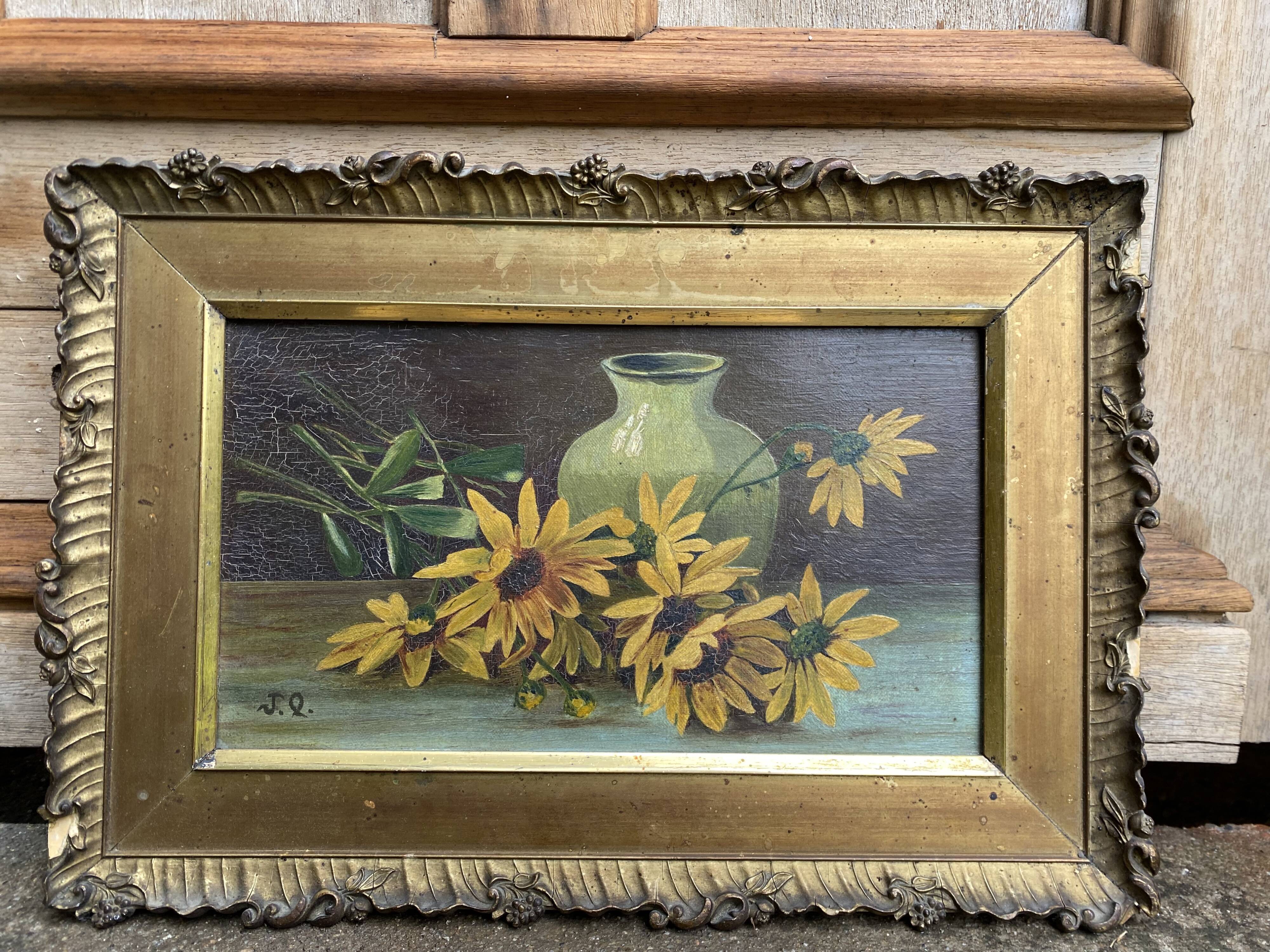 Still Life with Sunflowers
