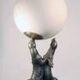 Louis Carvin otter lamp