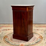 Bedside of the period Charles X in marquetry XIXth