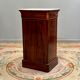 Bedside of the period Charles X in marquetry XIXth