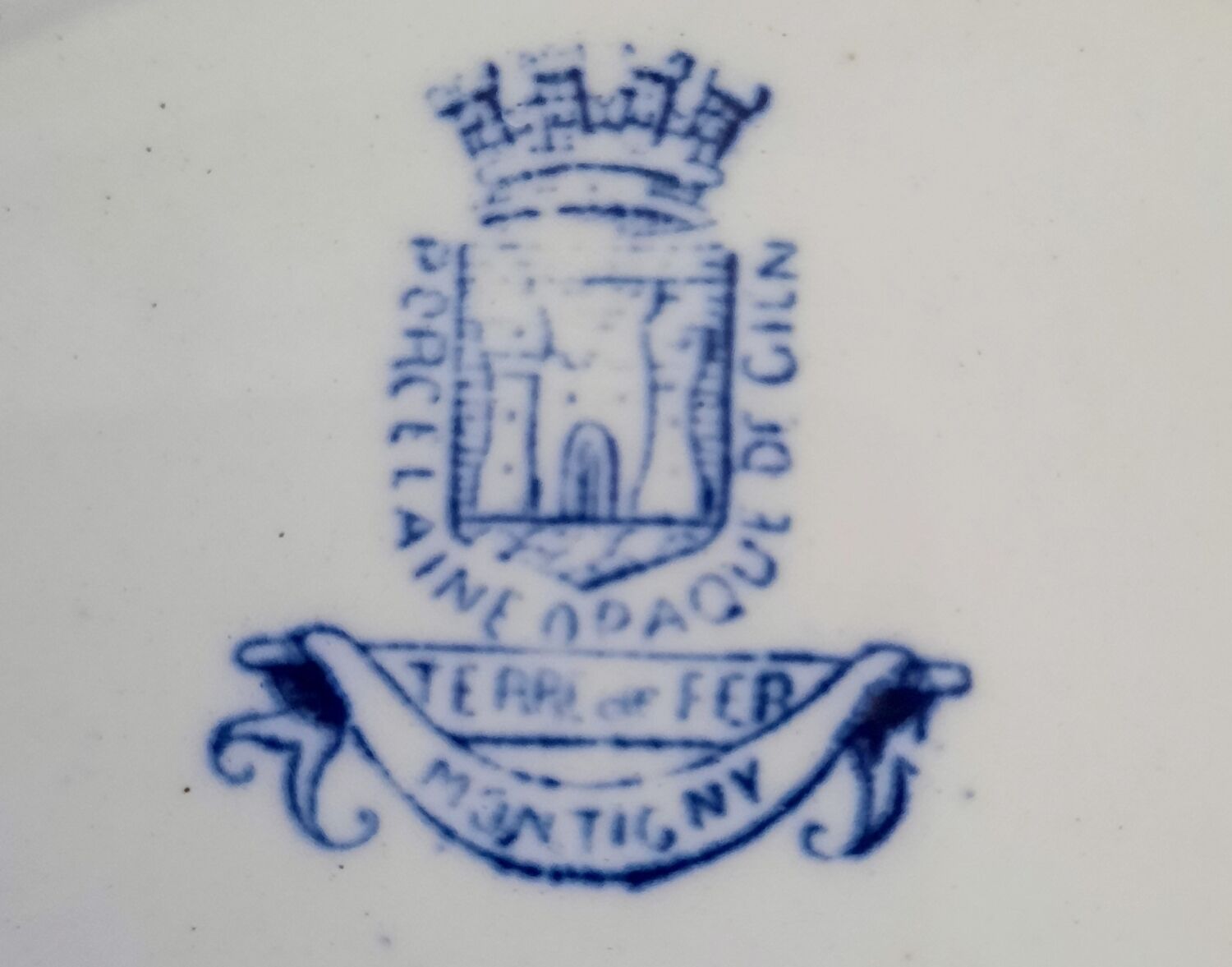 Flat plates Terre de Fer Montigny