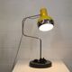 Vintage yellow table lamp by Josef Hůrka for Napako, Czechoslovakia 1970