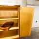 Scandinavian teak cabinet 4 doors 2+1 drawers wardrobe 1960