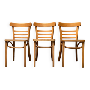 Chaises en bois cintré - lot