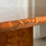 Dining table in vintage alicante red marble