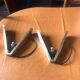 Pair of art deco wall sconces