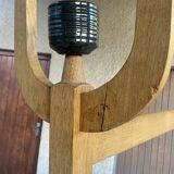 Corner bench and incorporated floor lamp guillerme et chambron