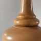 Lampe en bois tourné vintage