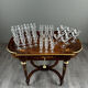 Service of 54 crystal glasses from Saint Louis, Cerdagne model, 20th century.