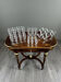 Service of 54 crystal glasses from Saint Louis, Cerdagne model, 20th century.