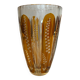 Vintage cut crystal vase