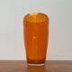 Vintage glass vase by Hysteria, 1980s.