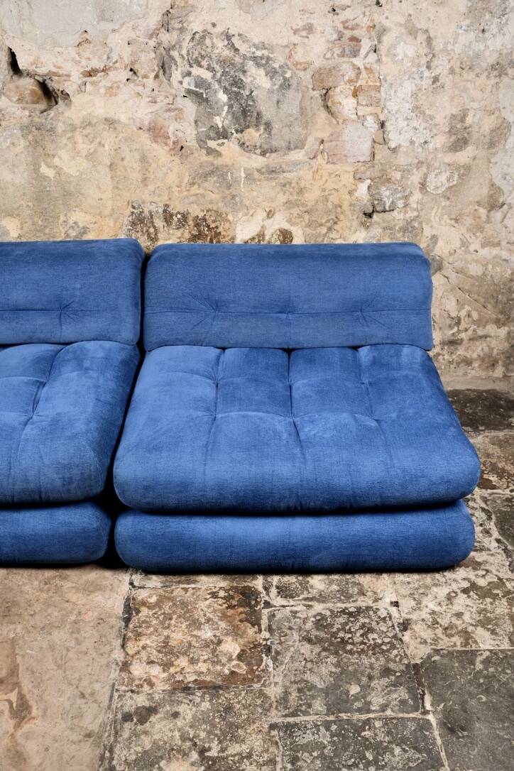 First edition Mah Jong sofa, by Hans Hopfer for Roche Bobois, 1970s