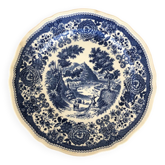 Assiette plate ancienne Villeroy et Boch Burgenland