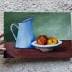 Nature morte sur toile