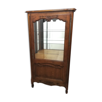 Vitrine ou argentier de style louis xv