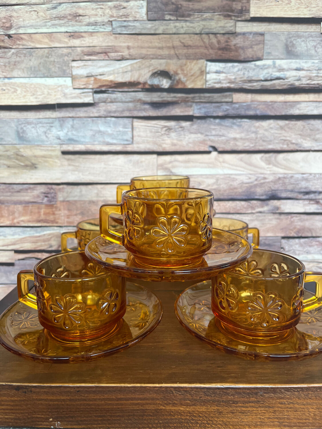 Tasses expresso avec coupelles Vereco