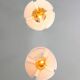 Lampes à Suspension Mid-Century en Chrome et Verre, Italie, Set de 2