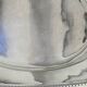 Silver-plated metal plate, Gallia model, Christofle