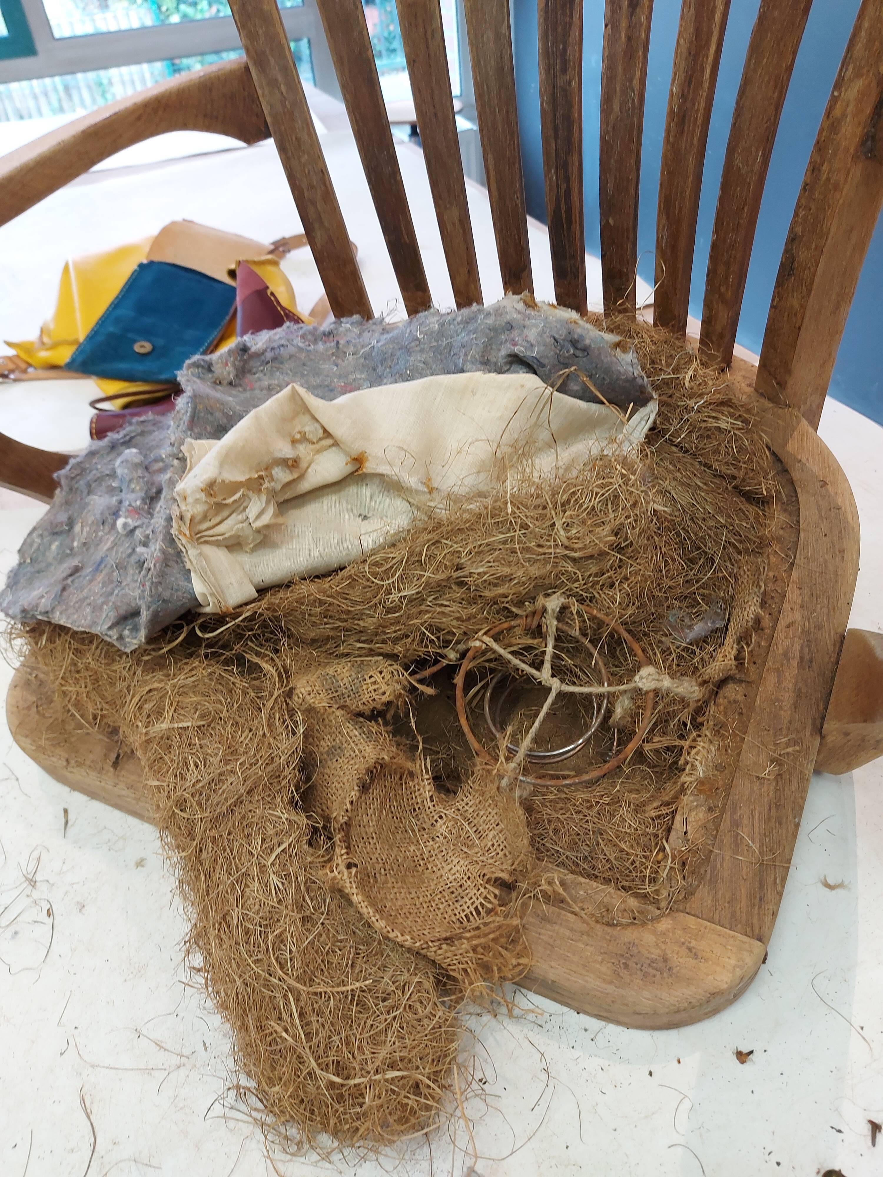 American armchair solid oak and swivel and tilting leather early twentieth fully restored