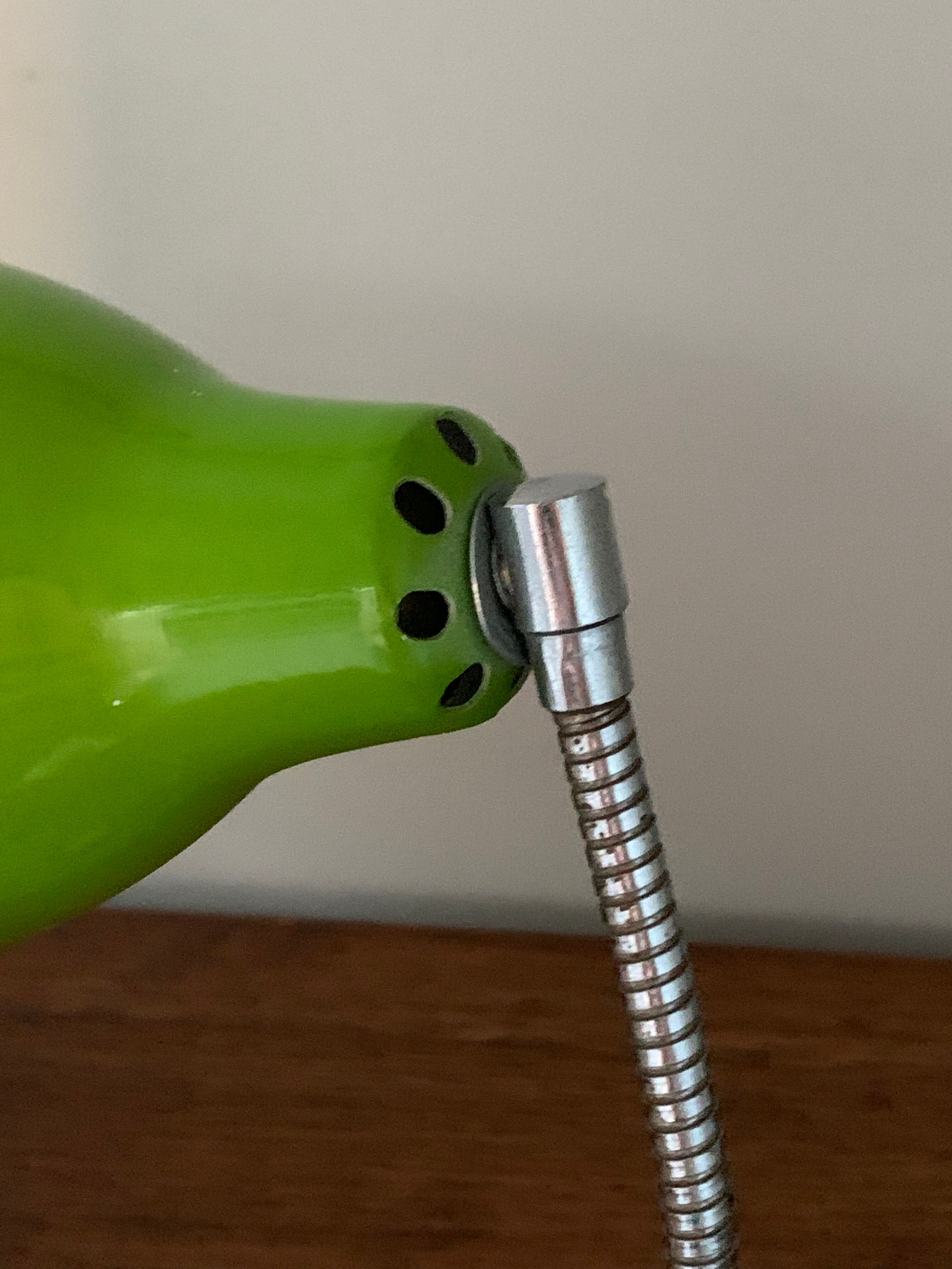 Small vintage metal lamp