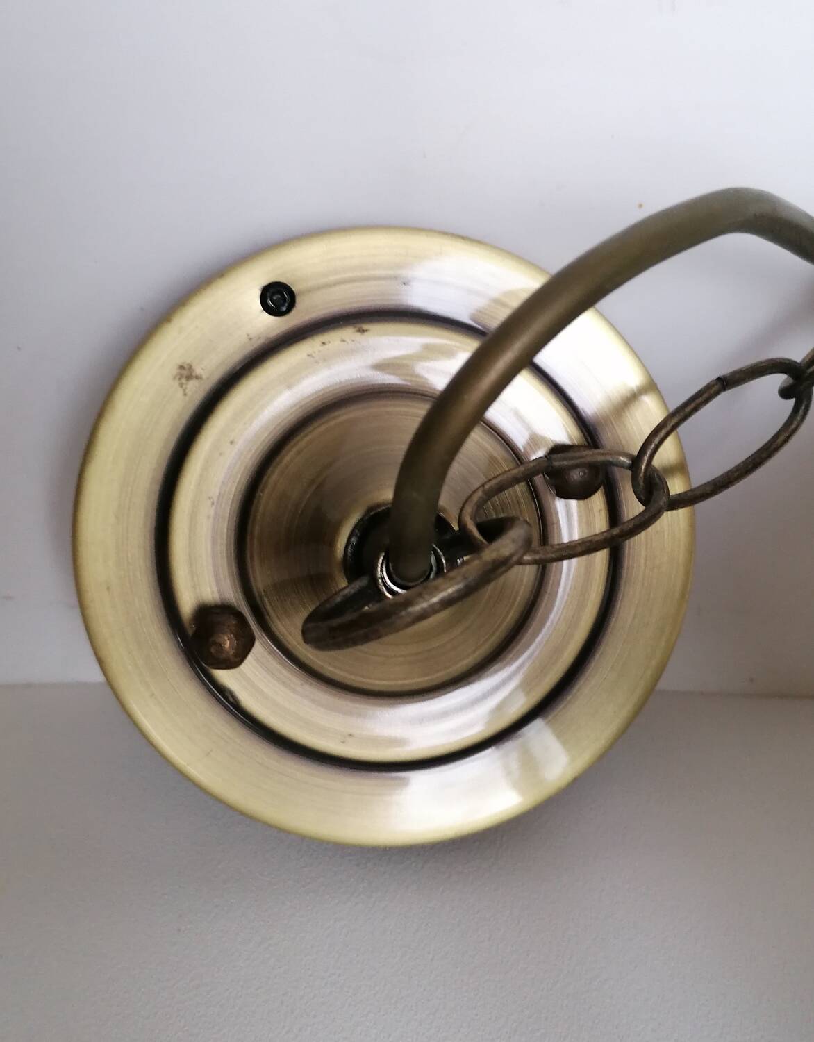 Suspension lanterne verres biseautés 6 faces