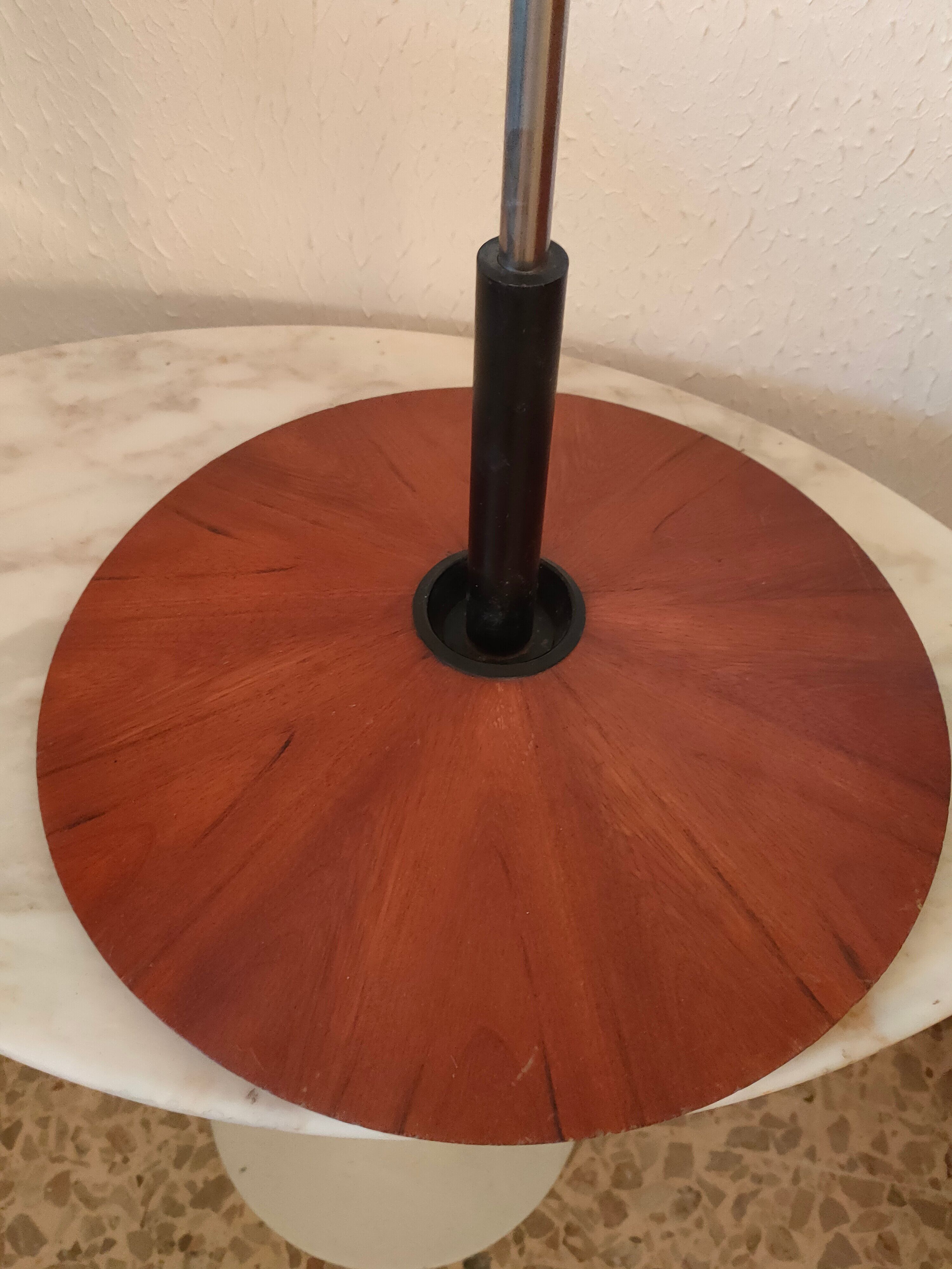Mid-century pendulum floor lamp