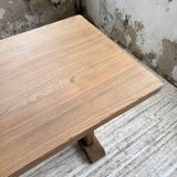2m elm monastery table