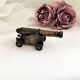 Pencil sharpener Play Me collection vintage naval gun 70s