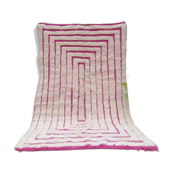 Handwoven Moroccan rug, size 1.4/2.6 m.