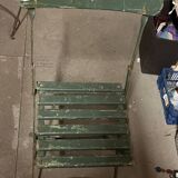 Old set of 4 garden chairs