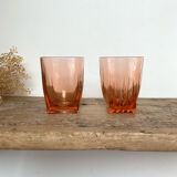 6 vintage “art deco” Rosaline glasses