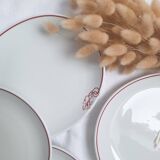Oval dessert plates Pillivuyt