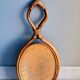 Miroir en rotin 1960