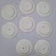 Lot De 8 Assiettes Plates Manufacture Salins