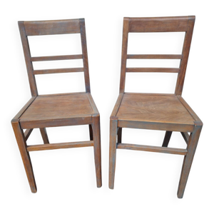 paire de chaises bistrot