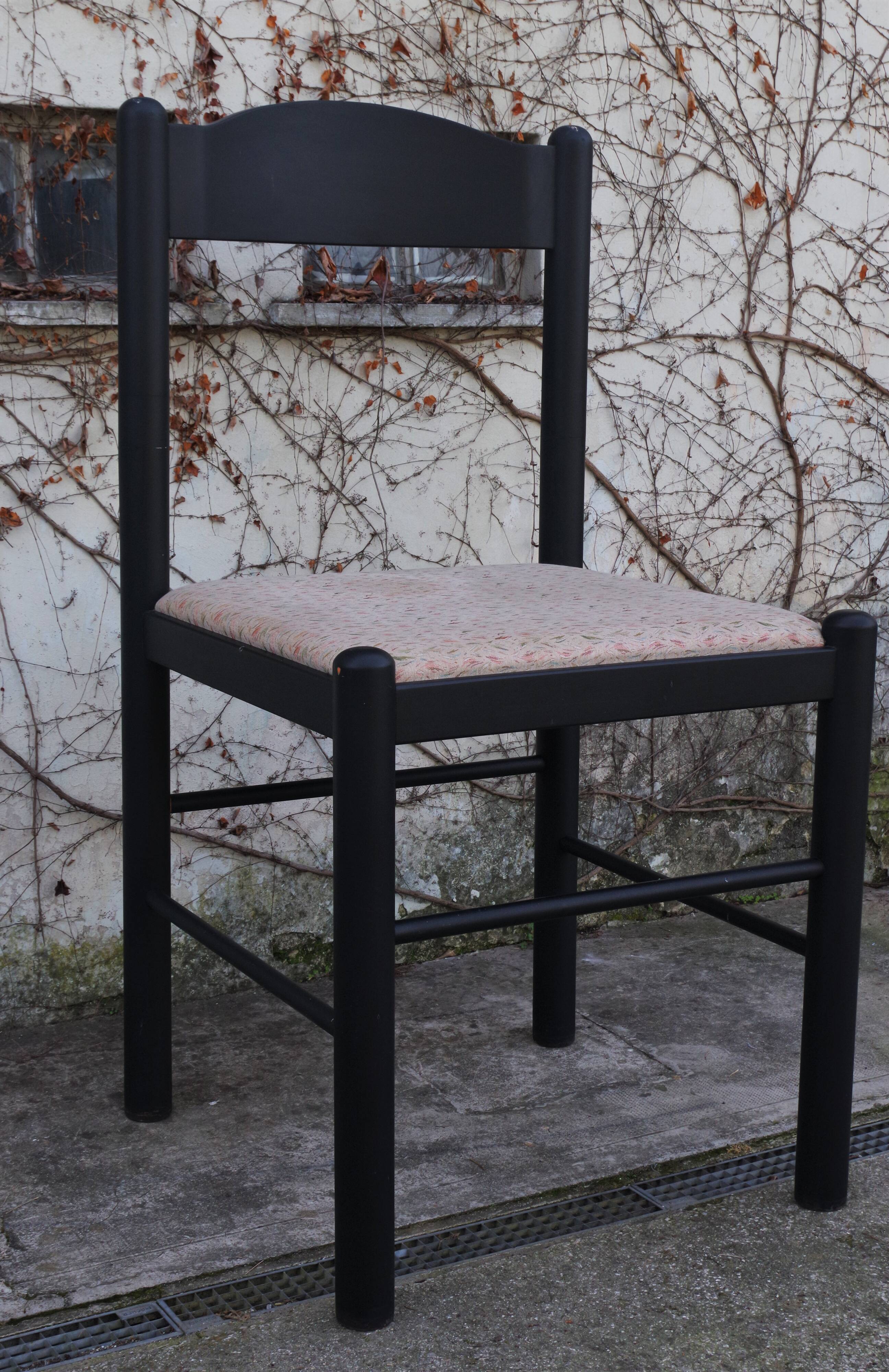 Handcrafted chair, 1980s