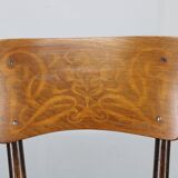 Pair of Thonet Art Nouveau bentwood chairs, Czechoslovakia, 1920s