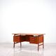 Teak writing desk „No. 75“ by Gunni Omann for Omann Jun Møbelfabrik