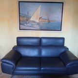 Nicoletti leather sofa