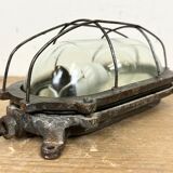 Industrial Cast Iron Wall Light, 1960s