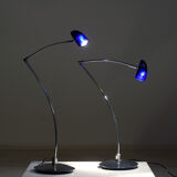 Pair of Harco Loor Design lamps 1980