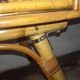 Rattan and bamboo bar cabinet