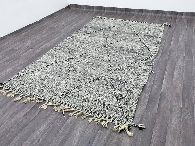 Moroccan kilim rug, flat rug, handmade rug, 150/250cm