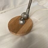 Old articulated industrial lamp