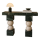 Console marbre et travertin