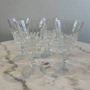 Lot de 4 verre à pied en Cristal